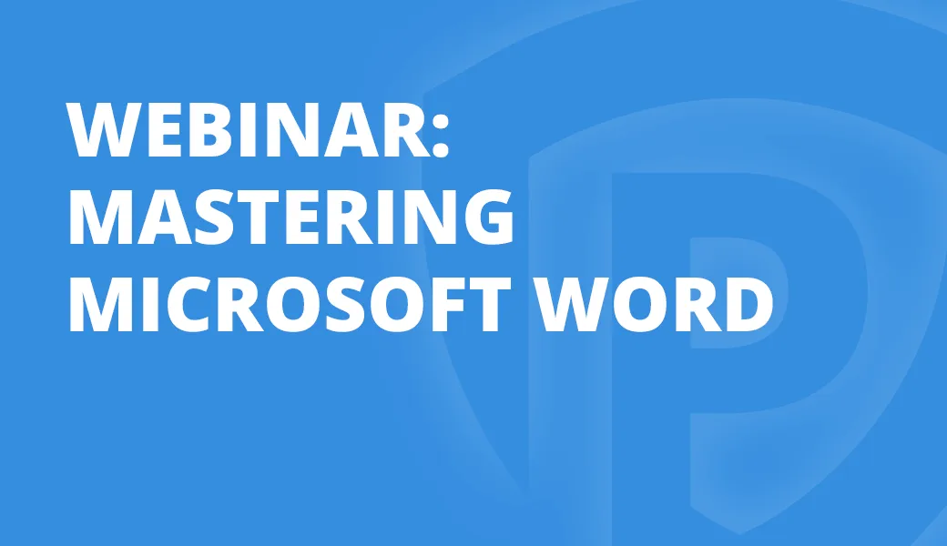 Mastering Microsoft Word